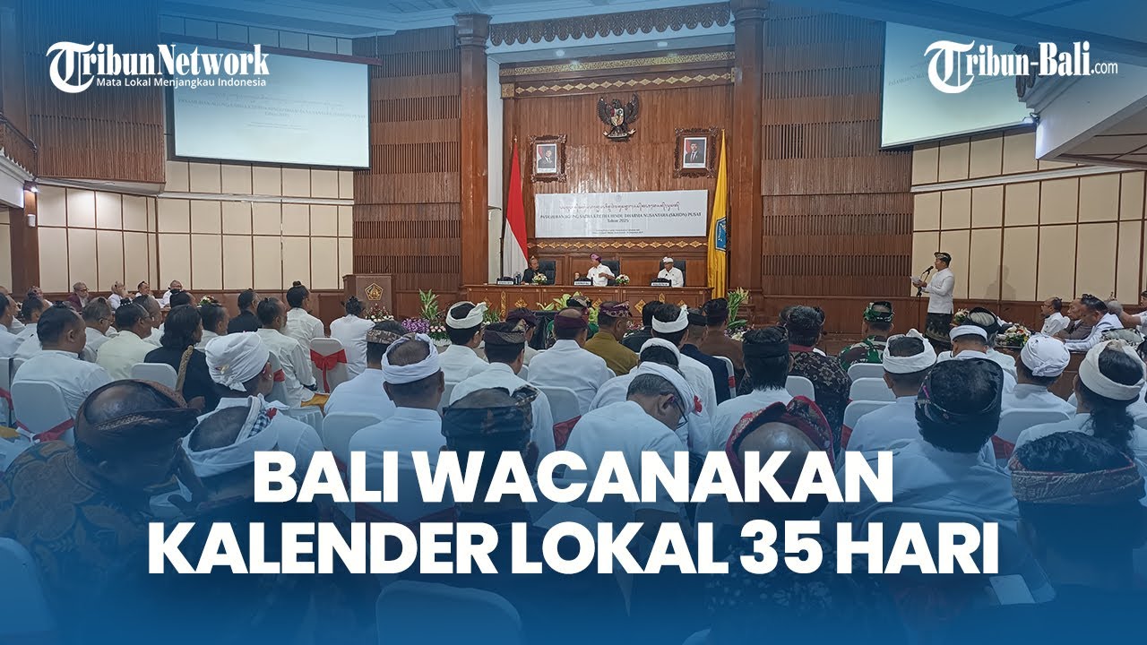 TRIBUN BALI: Bali Considers Shifting to Local 35-Day Calendar System