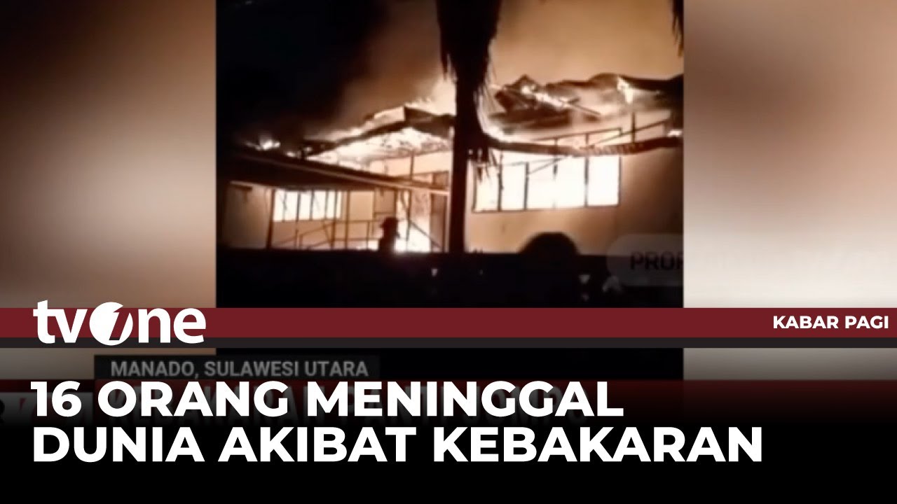 Tvone: Devastating Fire at Indonesian Nursing Home Claims 16 Lives