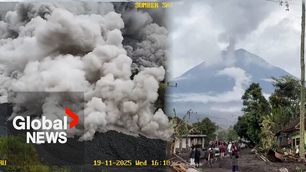 Officials: Mount Semeru Erupts Again: A Community in Crisis