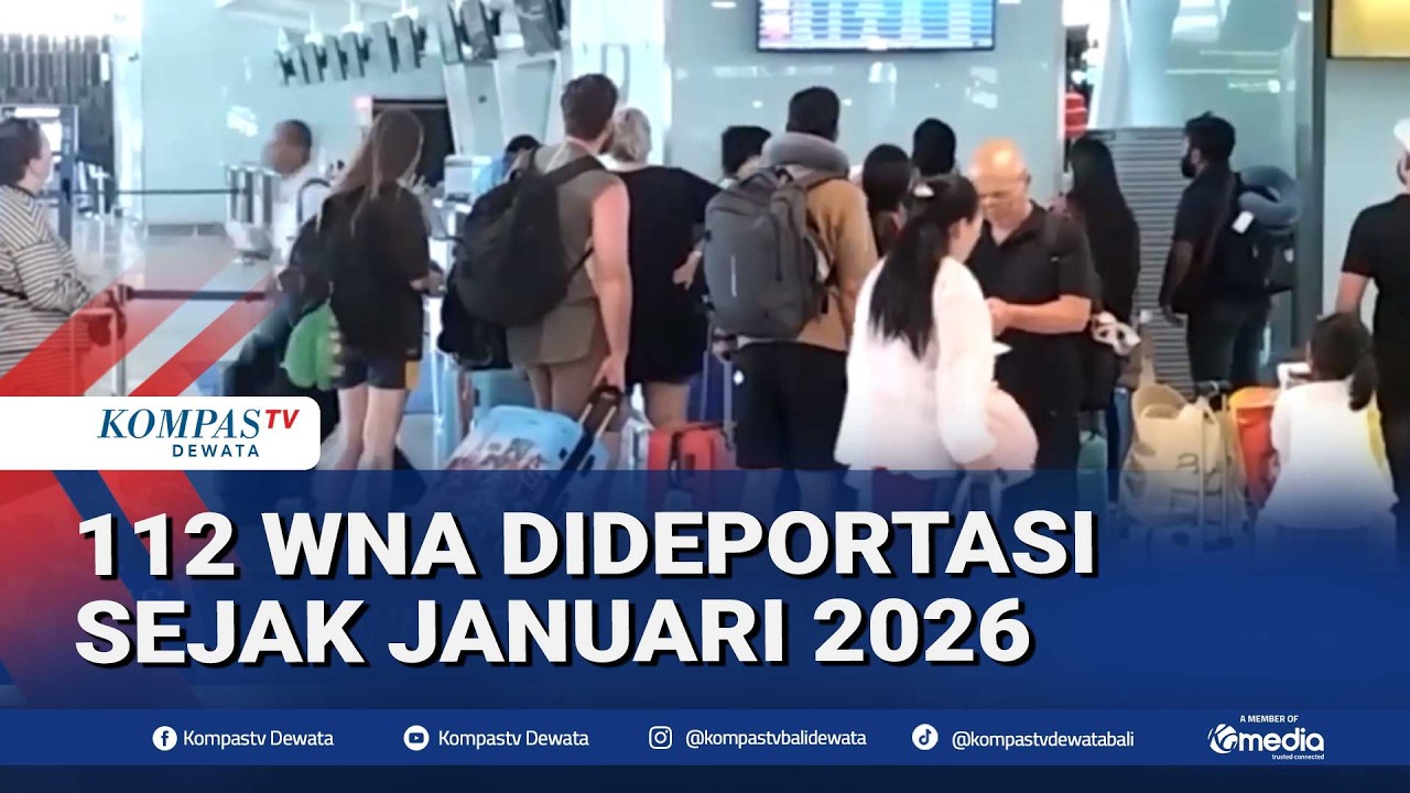 KOMPAS TV DEWATA: Bali Immigration Cracks Down on Foreign Nationals