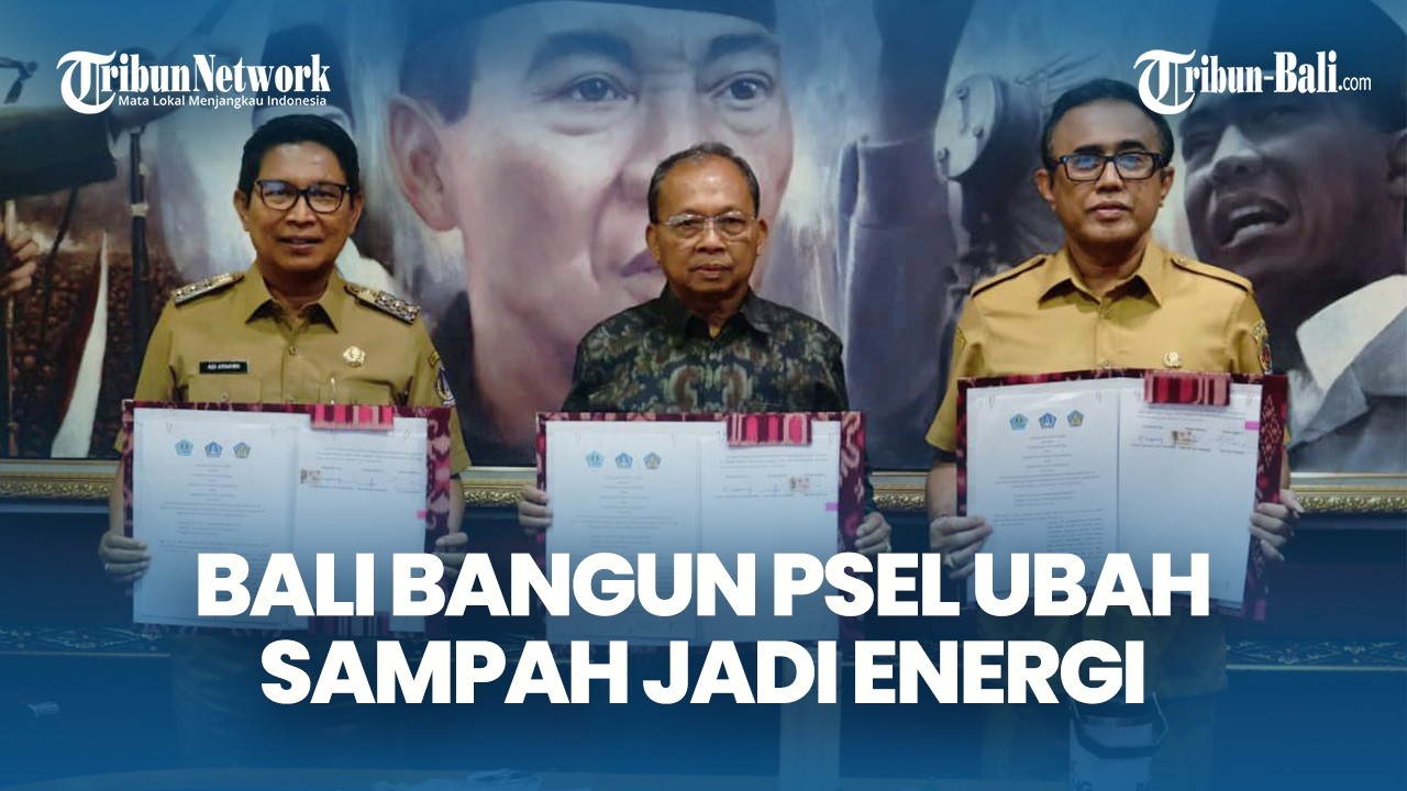 TRIBUN BALI: Bali Signs Major Deal to Transform Trash into Electricity