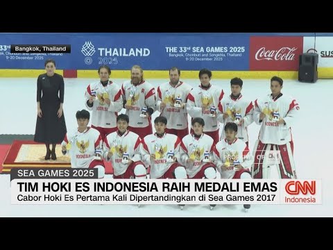 CNN Indonesia: Indonesia Clinches Historic Gold in Ice Hockey at SEA Games