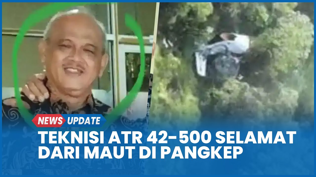 Tribun Jateng: One Crew Member Survives ATR 42-500 Crash After Missing the Flight